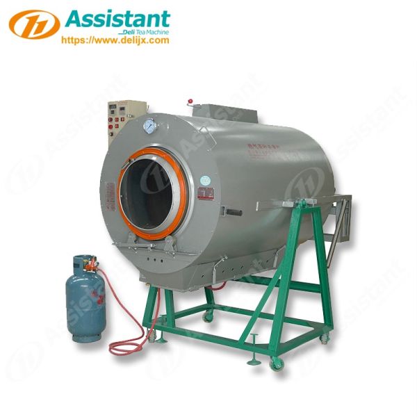 DL-6CSST-80 Oolong Tea Deblocking and Screen Sieving Machine with 36 RPM Barrel Speed