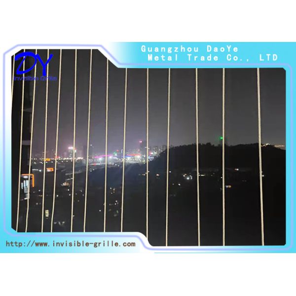 ステンレス鋼 ワイヤー建物の安全見えないグリル1.8mmの厚さ