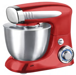 4L 800W Stand Mixer 6 Speed Pulse Mixer With Meat Grinder  Blender Option