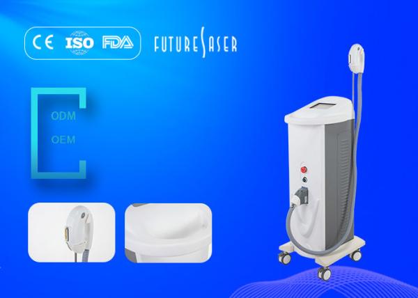 TUV Medical Laser Hair Removal Machines OPT Technology White / Grey Color