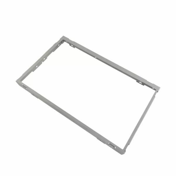 Revestimento em pó preto Fabricados de chapa de metal personalizados Partes metálicas de estampação curva para ISO9001
