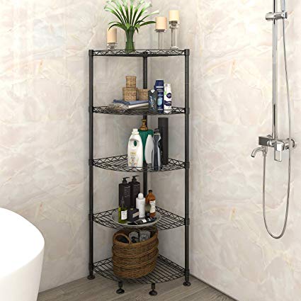 4 Layers Bathroom Lightweight Wire Storage Racks 14
