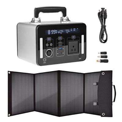 Lightweight Lithium UA500 Portable Solar Power Kits 500WH 135200mAh