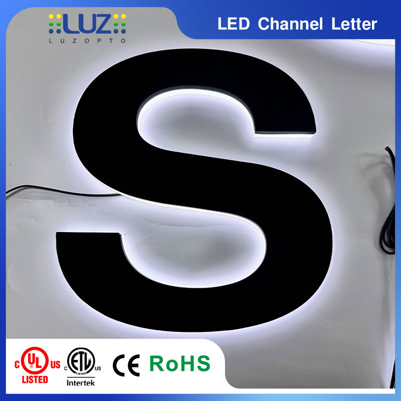 Custom Backlit LED Channel Letters - 3D Halo Lit Signage for Business