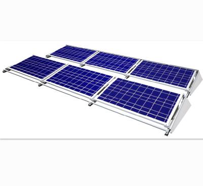 Os sistemas solares da montagem do picovolt da montagem à terra altamente flexível do telhado liso anodizaram Alumiunm