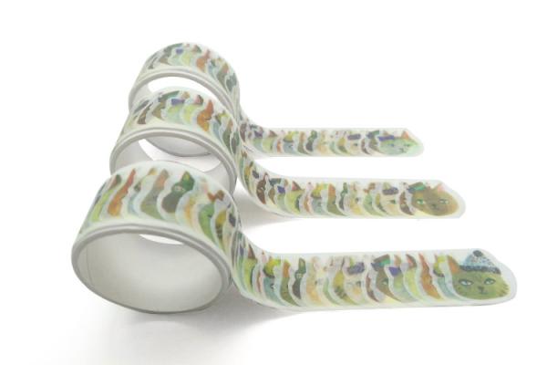 30mm Colorful Cat Washi Paper Custom Sticker Tape
