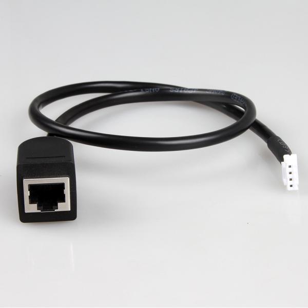 ROHS Electronic Industrial Wire Harness RJ45 Female To JST Molex 1.0 1.25 2.0mm Pitch
