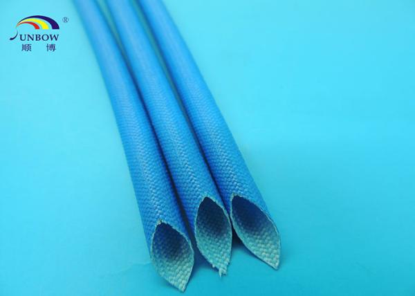 1.2KV  Silicone Rubber Coated Fiberglass Braided Sleeving Multi Color for Customized