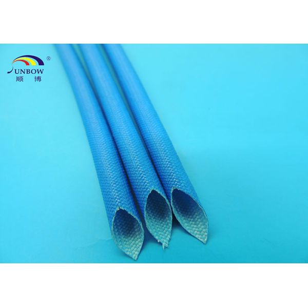 1.2KV  Silicone Rubber Coated Fiberglass Braided Sleeving Multi Color for Customized