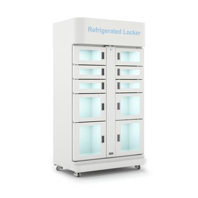 Smart Refrigerated Locker Transparent Window Vending Machine