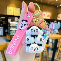Animal Keychain Handbag Charms Kawaii Anime Keyring for Kids Boy Girl