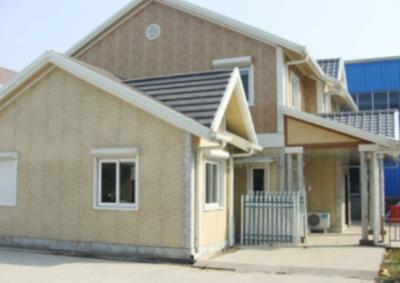 ISO 3834 Shockproof Prefabricated Steel Houses , Fireproof Residential Steel Frame Construction