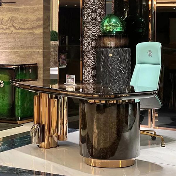 High Quality Customization Hot Sale Foshan Modern Office Desks Luxury Presidential Office Desk