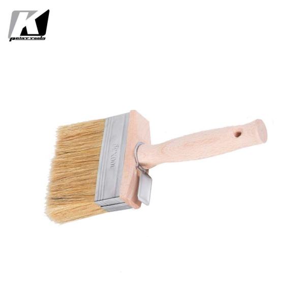 Wear Resistant Flat Paint Brush For Walls 100x30mm Lightweight Reusable