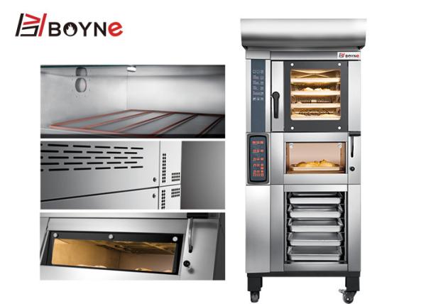 Commercial Baking Combined 4 Plate Convection Electric Oven