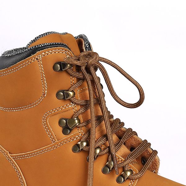 Фабрика Мастерская Водостойкие Противоскользящие Рабочие сапоги Коровья кожа Противопробивной материал