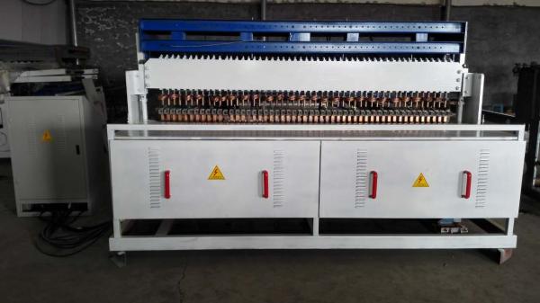 Steel Grating Welding Machine , Wire Mesh Equipment For Construction Industry