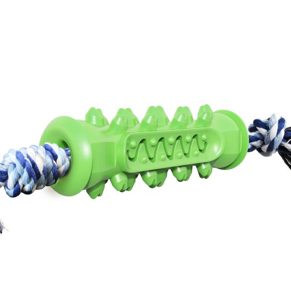 Factory Direct Sale With Rope Single Serrated Molar Stick Pet Dog Teeth Cleaning Dog Training Toy