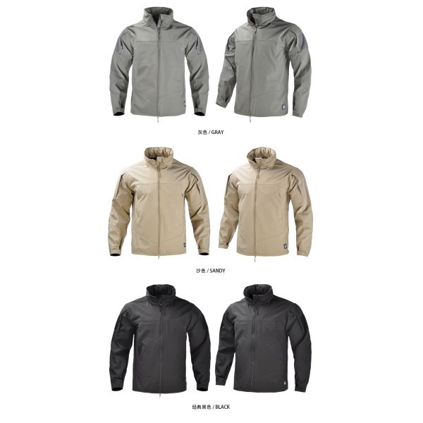 Lightweight Urban Soft Shell Rash Jacket Tactical Jacket Windproof Waterproof Jacket