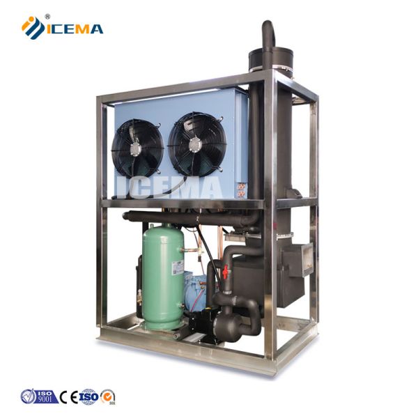 Automatic Ice Tube Making Machine With 1000kg Ice Storage Capacity In Philippines