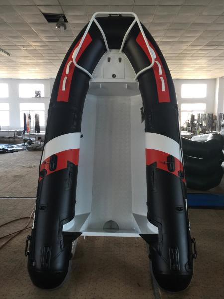 Small Size 350cm Aluminum Rib Boat Durable Impermeable With Front Locker
