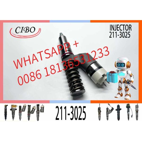 2113025 Remanufactured Fuel Injector for Engine 3406E 3456 C-15 C-16 Excavat 2113025 211-3025 10R0955