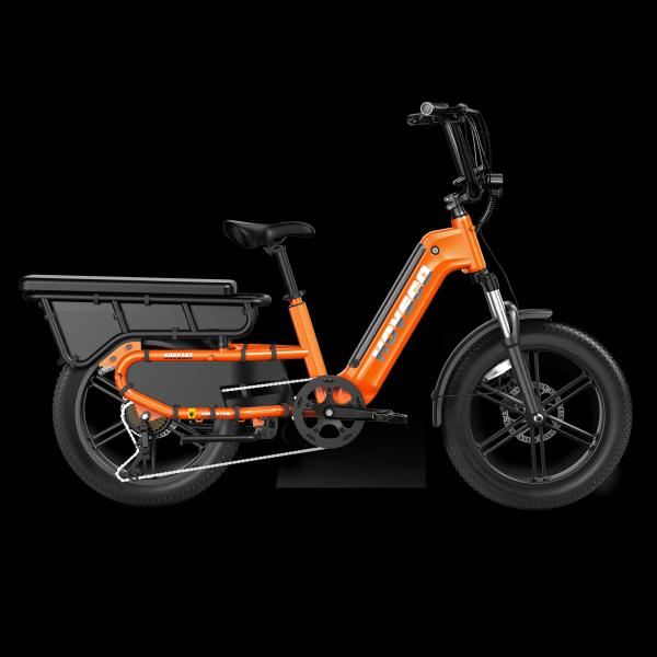 Sturdy 750W All-Terrain Fat Tire Cargo E-bike Perfect for Family Groceries and School Runs Fat Bike
