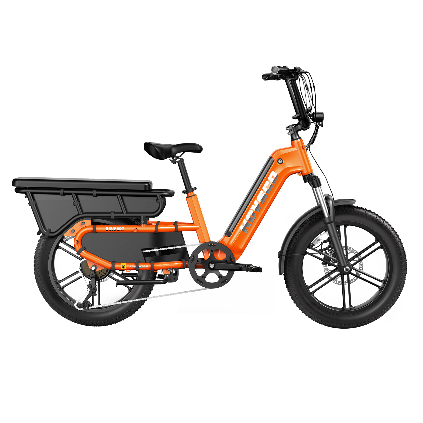 All in One E-Bike Kit Convert Your Cargo Bike Fat Tire Electric Drive System Long Range Touring Fat Tire Cargo E-Bike