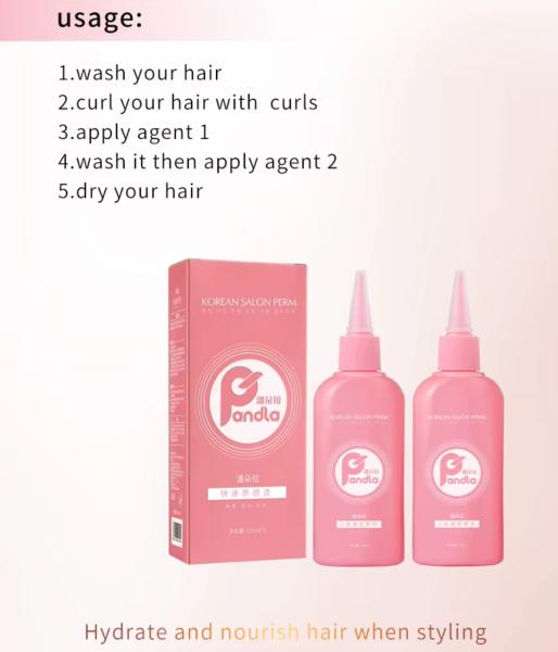 Professional Keratin Mild Formula Acid Curly Hair Perm Solution Perm OEM/ODM Private Label Hair Color Manufacturer Supply