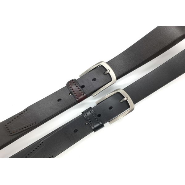 Pin Buckle  Business 38mm Mens Casual Leather Belt