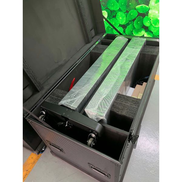 P1.25 Foldable Poster GOB LED Panel for shopping mall airport exhibition