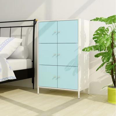 6 Door Steel Metal Storage Locker Wardrobe Wardrobe Design