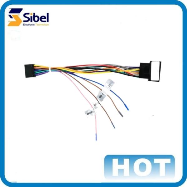 factory manufacturing custom electrical cable assembly terminal ground ring industrial wire harness