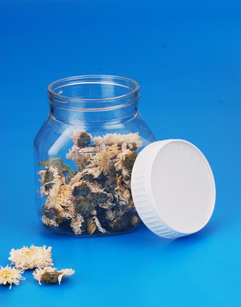 Eco Friendly Plastic Food Jars , Food Storage PET Small Screw Top Jars