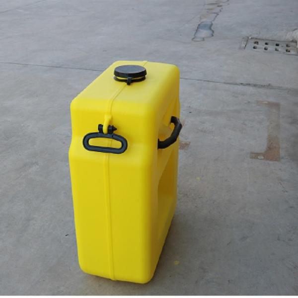 Trolley portable eyewash emergency eyewash 16 gallon 53L ABS portable eye wash station, plastic emergency eye wash