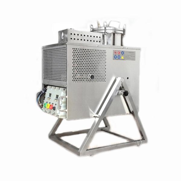 Máquina de recuperação de solvente reciclado de controle PLC Álcool etanol Impressão 3D Consumíveis reciclar reagente Equipamento de reciclagem