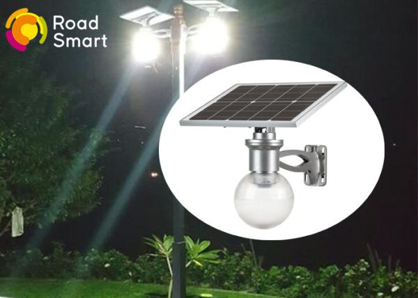 Integrated Solar LED Wall Light With Lithium Battery , 50000hrs Lifespan