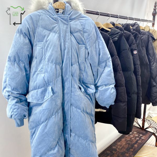 Fashion Warm Used Winter Clothing Cotton Padded winter jacket second hand