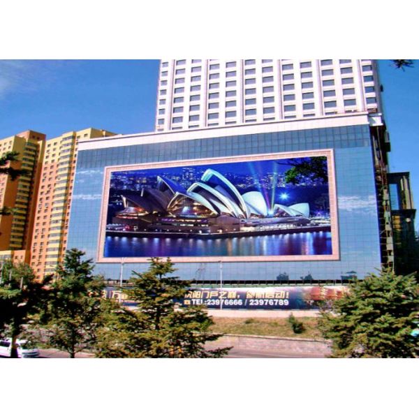 P3 P4 P5 Outdoor LED Module 500*1000mm Cabinet Size High Frequency Scanning