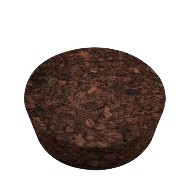 Black Carbonized Cork Lids Cork Bottle Stopper Plugs sealed moisture proof