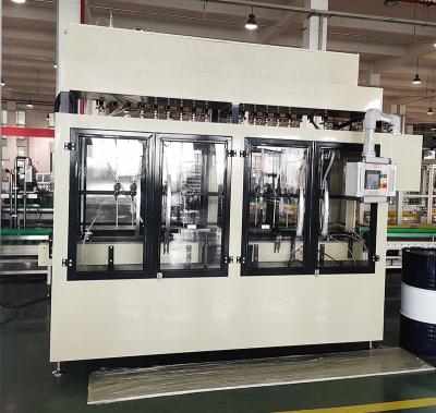 100ml-1L 16 Nozzles Fully Automatic PLC controlled Chemical Filling Machine For bleach