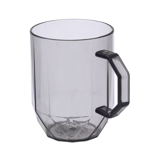 Diamond Shaped Mouthwash Cup 390ml Food Grade Plastic PS