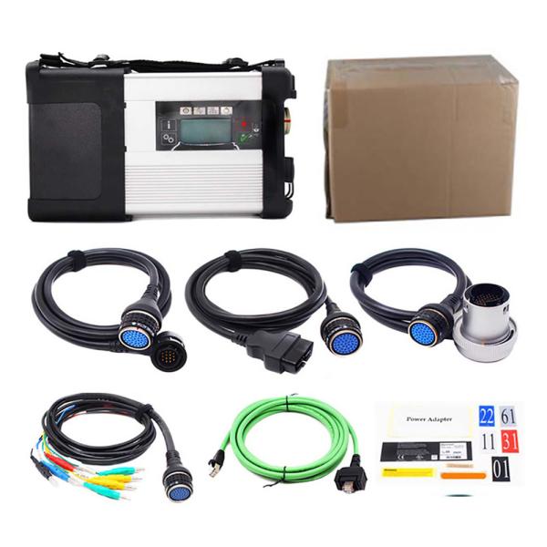 V2024.10 MB SD Connect C5 DOIP Mercedes Diagnosis Tool for Mercedes Benz Cars and Trucks Plus Lenovo X230 Laptop