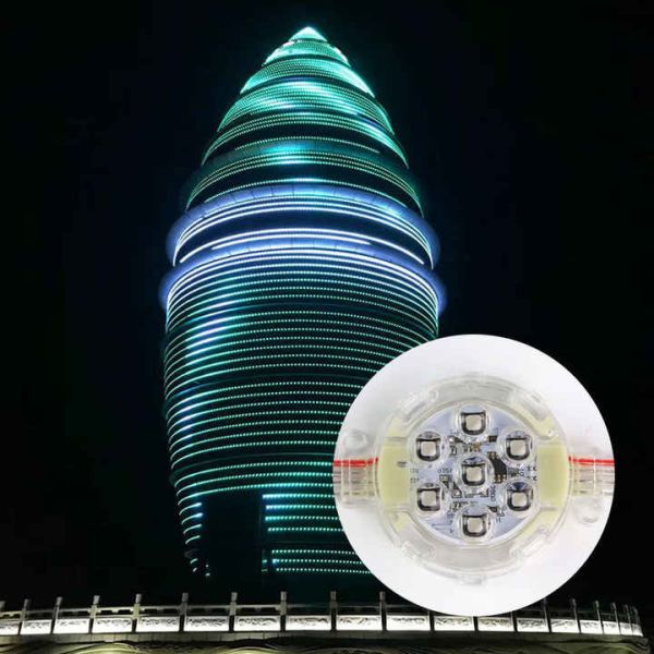 Outdoor Pixel LED Point Light Source IP67 Waterproof Addressable 24V
