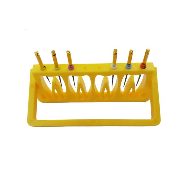 Professional Yellow Plastic Endo Ruler Dental Endodontic Files Measuring Use