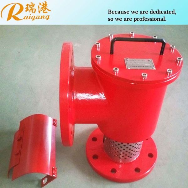 429 K Flanged Vertical Mount Carbon Steel Foam Chamber Rated Flow 16L