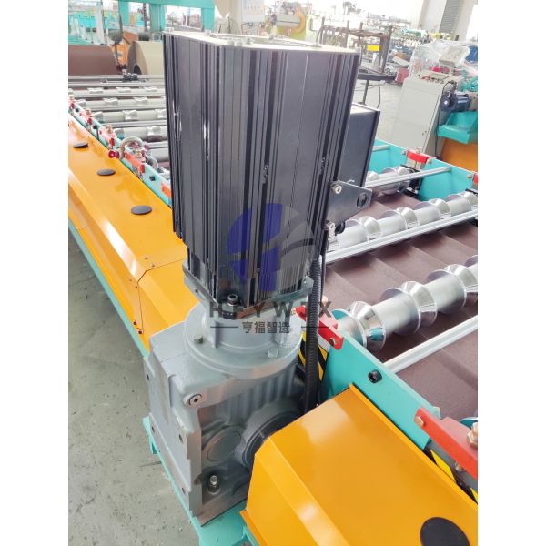 Heavy Duty 1020 glazed tile forming machine 16 Row Molding for Precision Double Linear Guide Rail Shearing