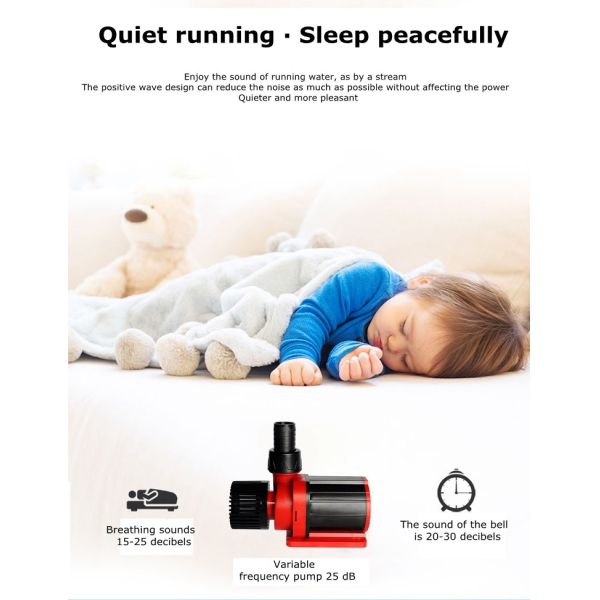 Mini Fountain Tank Ultra Quiet Filter Submersible Aquarium Pump