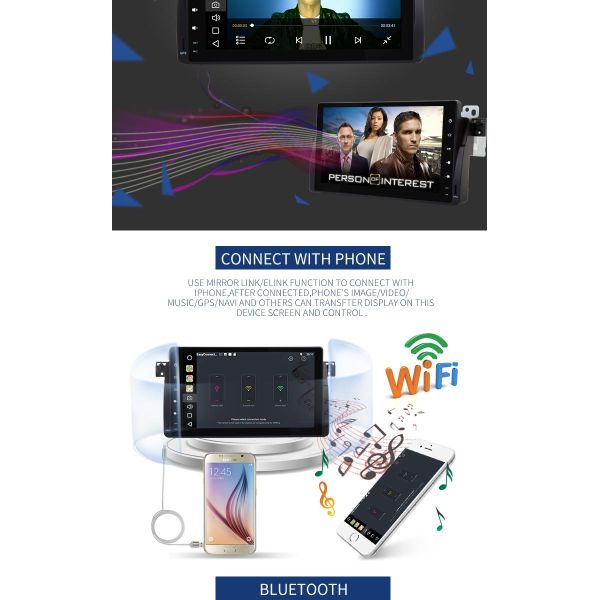 4GB DDR3 Car BMW GPS DVD Player HD 1024*600 With Steering Wheel Control