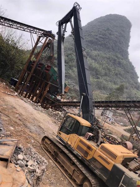 Q690D Excavadora de braço de demolição 26M 28M 30M para peças de equipamentos pesados Sanny Hitachi